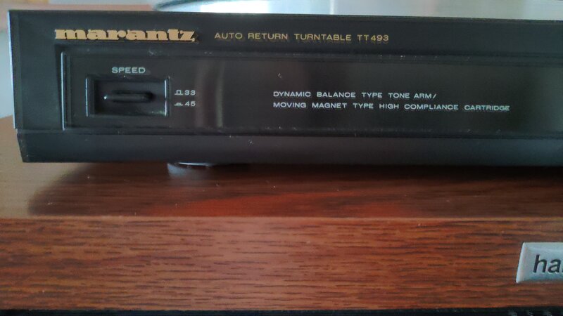 Vand pick-up Marantz TT-493,